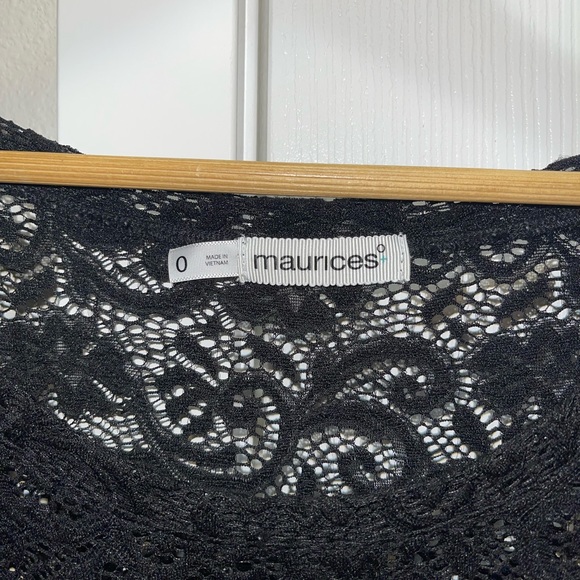 Black Lace Top - Picture 4 of 5